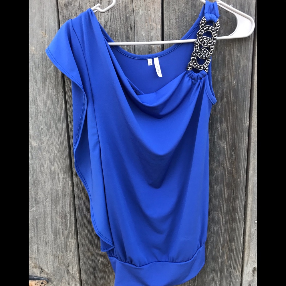 Ladies Blue Maurice’s blouse